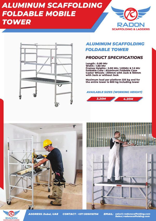 Foldable Mobile Tower