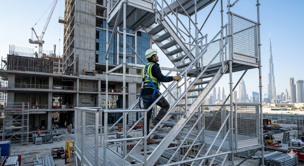 Stair Tower - Abu Dhabi High-Rise